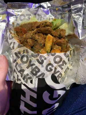 Vegan gyro  at The Athenian in West London