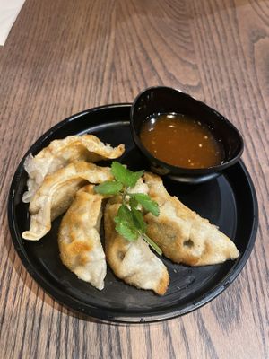 Vegan gyoza  at Banana Tree - Covent Garden in London