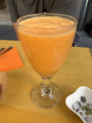 Orange smoothie  at 4 Amici al Bar in Livorno