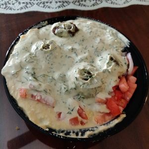 Falafel rice bowl at Chickp Detroit in Detroit