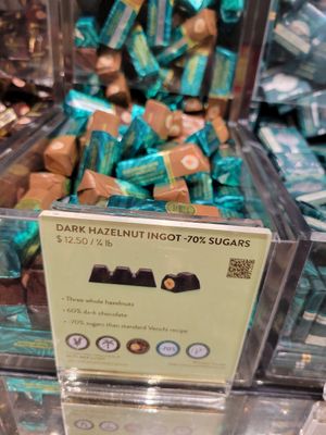 Vegan options at Venchi Chocolate & Gelato Columbus Circle  in New York City