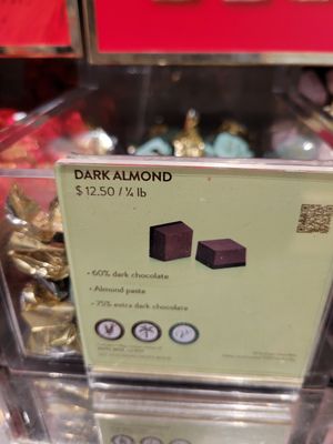 Vegan options at Venchi Chocolate & Gelato Columbus Circle  in New York City