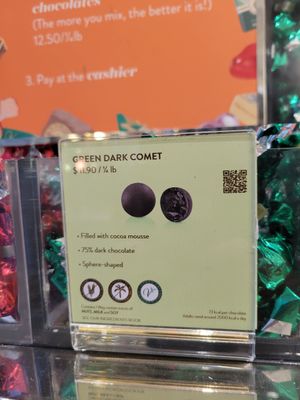 Vegan options at Venchi Chocolate & Gelato Columbus Circle  in New York City