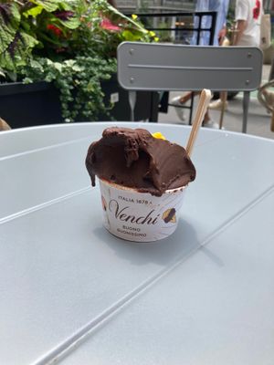 Vegan gelato at Venchi Chocolate & Gelato Columbus Circle  in New York City