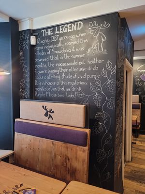 The Australia Inside at The Australia in Porthmadog