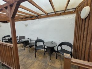 The Australia Beer Garden at The Australia in Porthmadog