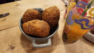 Dumplings at JAH JAH  in Ramsgate