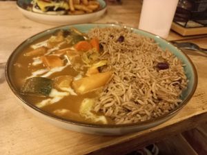 Ital curry at JAH JAH  in Ramsgate
