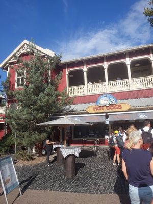  at Europa Park - Moby Dick Hot Dogs - Kiosk in Rust