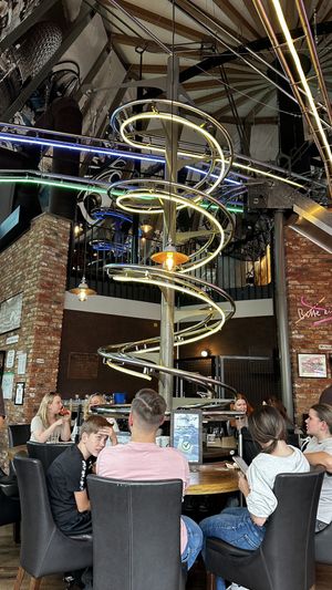 The roller coasters!  at Europa Park - Food Loop in Rust