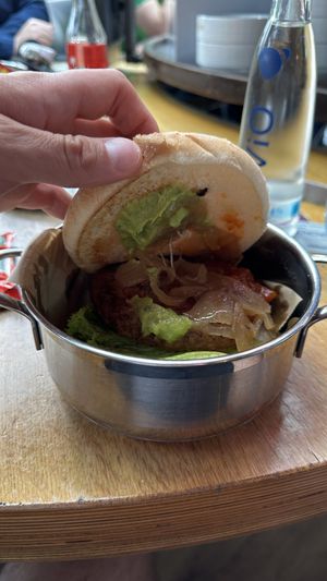 Greenforce vegan burger  at Europa Park - Food Loop in Rust