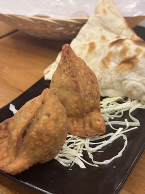 Samosa  at Mokshu Vegetarian Cuisine in Canggu