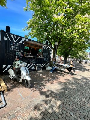 Here's where you'll find us all summer, between Saluhallen and the canal! at bär in Gothenburg