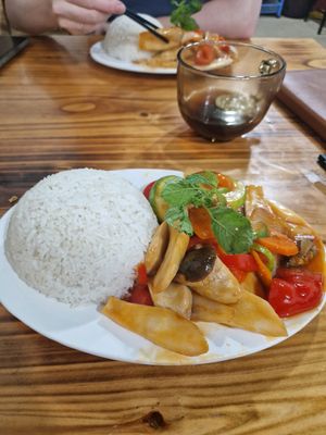 'Satay squid' at Andee Sapa Restaurant - Buffet Grill Hotpot & Vegan Food in Lao Cai