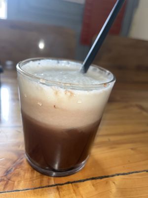 Iced cocoa with coconut milk  at Andee Sapa Restaurant - Buffet Grill Hotpot & Vegan Food in Lao Cai