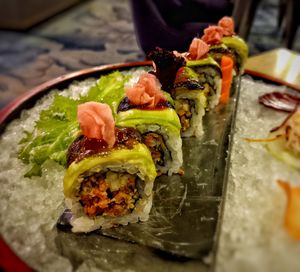 Vegan Maki Roll at Mt Fuji Japanese Cuisine - Maybe closed in Kathmandu