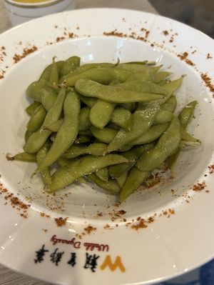 Really good edamame!  at Mt Fuji Japanese Cuisine - Maybe closed in Kathmandu