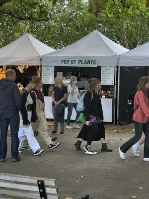   at Fed By Plants in South East London