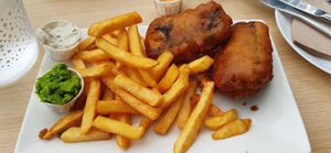 Tofish and chips at Fed By Plants in South East London