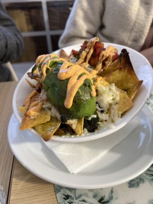 Nachos  at Fed By Plants in South East London