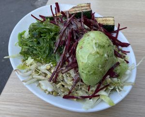 Superfood salad  at Fed By Plants in South East London