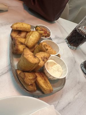 Fried Plantain  at Fed By Plants in South East London