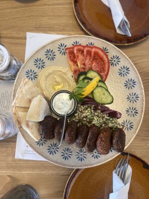 Falafel  at Shambhala Bakery in Zabljak