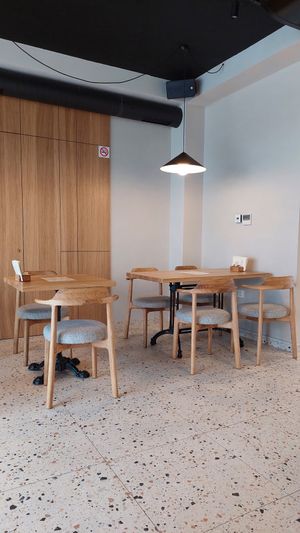 Inside at Shambhala Bakery in Zabljak