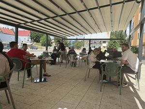   at Shambhala Bakery in Zabljak