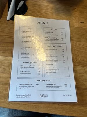   at Shambhala Bakery in Zabljak