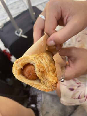 Hot dog  at Mlinar Split Narodni Trg in Split