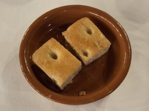   at Osteria Del Vicario in Certaldo