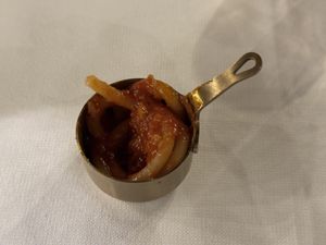   at Osteria Del Vicario in Certaldo