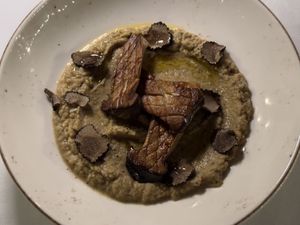   at Osteria Del Vicario in Certaldo