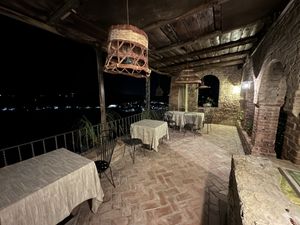   at Osteria Del Vicario in Certaldo