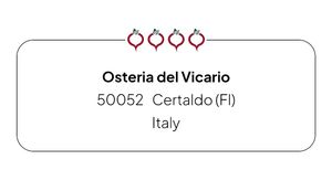  at Osteria Del Vicario in Certaldo