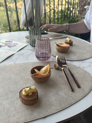   at Osteria Del Vicario in Certaldo