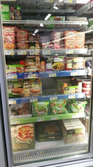 Veggie things at As Nature Intended in South West London