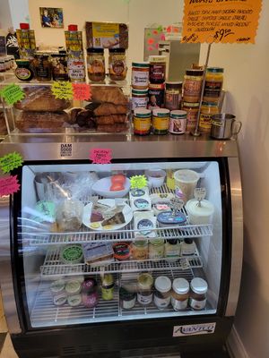 Sandwich bar at Yough in Brooklyn