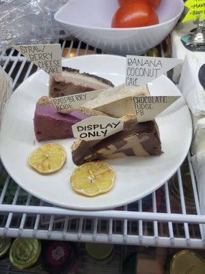 Desserts at Yough in Brooklyn