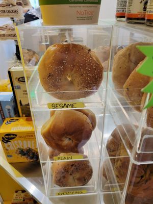 Bagels at Yough in Brooklyn