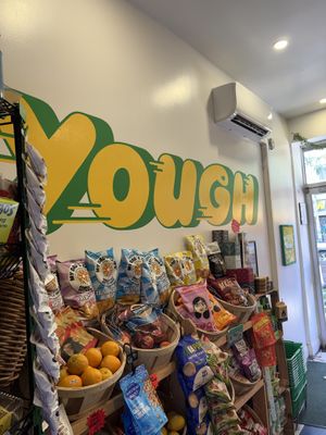 Snacks  at Yough in Brooklyn
