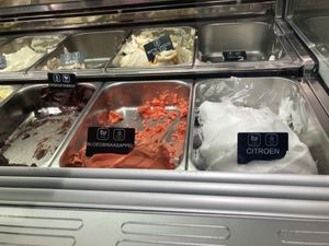   at Rosaria's Ijssalon in Egmond Aan Zee