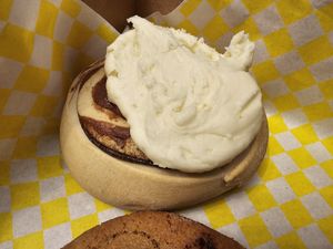 Cinnamon Roll at Honeyduke Confections in Elmira