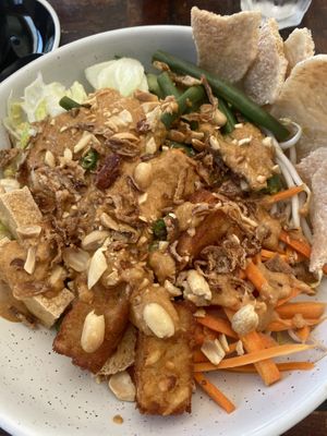 Gado Gado salad  at Little Clive Cafe in Annerley