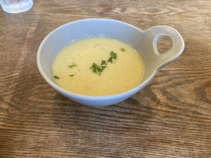 Sweet potato soup  at Ecomo in Fujisawa