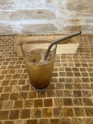 Ginger ale with sparkling water  at Ecomo in Fujisawa