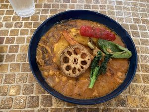 Vegan curry  at Ecomo in Fujisawa
