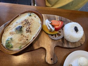 Soy milk gratin   at Ecomo in Fujisawa