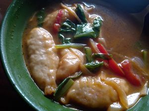 Momos at Shangrila in Dharamshala